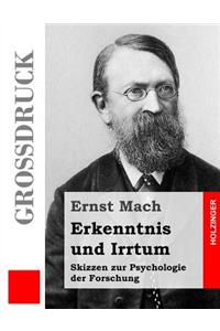 Erkenntnis und Irrtum (Großdruck)