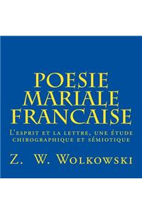 Poesie mariale française