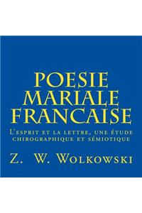 Poesie mariale française