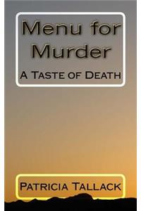 Menu for Murder