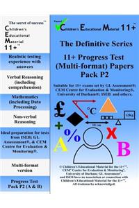 11+ Progress Test Pack P2