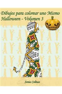 Dibujos para colorear uno Mismo - Halloween - Volumen 3