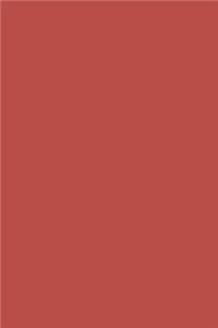 Journal Deep Chestnut Color Simple Plain Chestnut Brown
