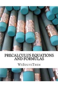 PreCalculus Equations and Formulas