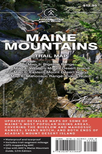 AMC Maine Mountains Trail Maps 3-6