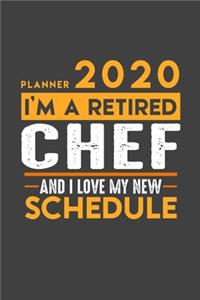Planner 2020 for retired CHEF