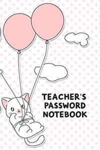 Teacher's Password Notebook