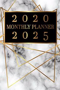 2020-2025 Monthly Planner