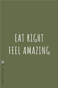TEAM HERBIVORE Eat Right Feel Amazing