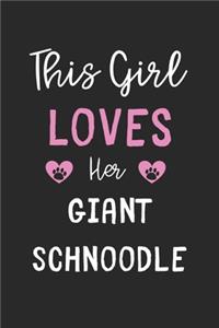 This Girl Loves Her Giant Schnoodle