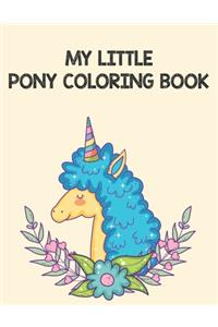 My Little Pony Coloring Book