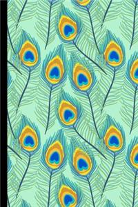 Peacock Feathers Notebook