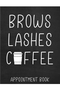 Brows Lashes Coffee