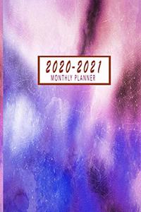 2020-2021 Monthly Planner