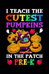 I Teach The Cutest Pumpkin In the Patch PRE-K