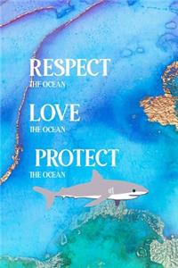 Respect The Ocean Love The Ocean Protect The Ocean