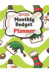 Monthly Budget Planner 2020