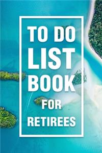To Do List Book For Retirees