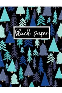 Black Paper Notebook - College Ruled - 8.5x11