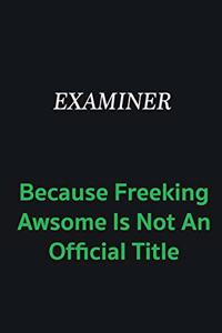 Events Organizer because freeking awsome is not an official title: Writing careers journals and notebook. A way towards enhancement