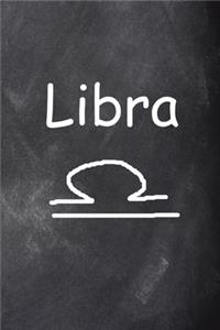 2020 Weekly Planner Libra Symbol Zodiac Sign Horoscope Chalkboard 134 Pages