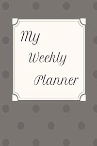 My Weekly Planner