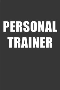 Personal Trainer Notebook