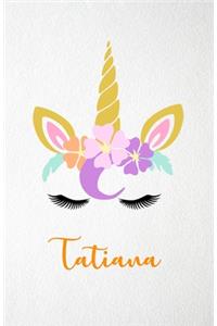 Tatiana A5 Lined Notebook 110 Pages