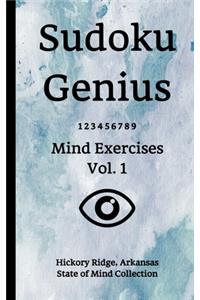 Sudoku Genius Mind Exercises Volume 1