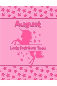 August Lady Rainbow Tutu
