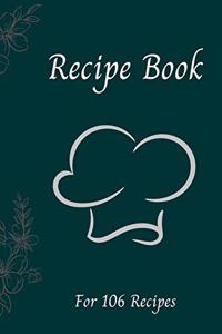 Blank Recipe Book