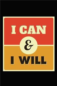 I Can & I Will
