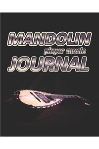 Mandolin Player Music Journal