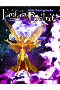 Adult Coloring Books Fantasy Realm 6