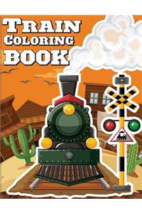 Train Coloring Book