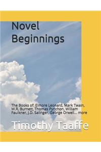 Novel Beginnings