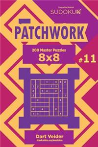 Sudoku Patchwork - 200 Master Puzzles 8x8 (Volume 11)