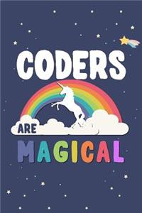 Coders Are Magical Journal Notebook