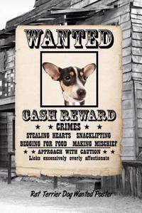 Rat Terrier Dog Wanted Poster