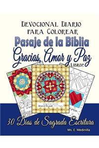 Devocional Diario para Colorear Pasajes de la Biblia