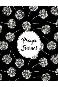 Prayer Journal Notebook Dandelions Pattern 10