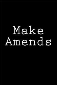 Make Amends