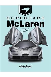 Supercars McLaren F1 Notebook