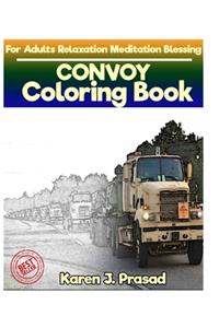 CONVOY Coloring book for Adults Relaxation Meditation Blessing
