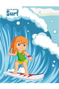 Livre de coloriage Surf 1