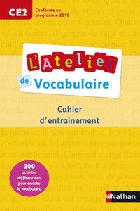 Atelier de vocabulaire CE2 Cahier d'exercices