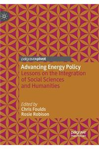 Advancing Energy Policy