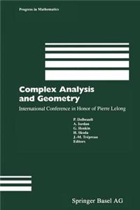 Complex Analysis and Geometry