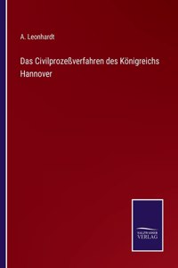 Civilprozeßverfahren des Königreichs Hannover