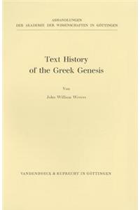 Text History of the Greek Genesis